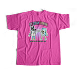 WE STAY FRESH S/S TEE (HOT PINK)