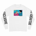 BAD TIMING L/S TEE (WHITE)