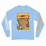 LISA'S PERKY COVER L/S TEE (BABY BLUE)