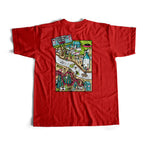 WHERE'S LEROY AND JOHNNY? S/S TEE (RED)